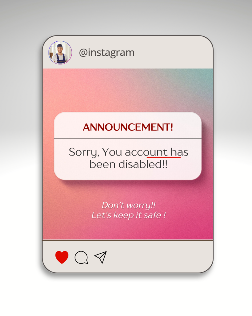 HOW TO PROTECT YOUR INSTAGRAM ACCOUNT WITH GETTING DISABLED IN 2026 ? 